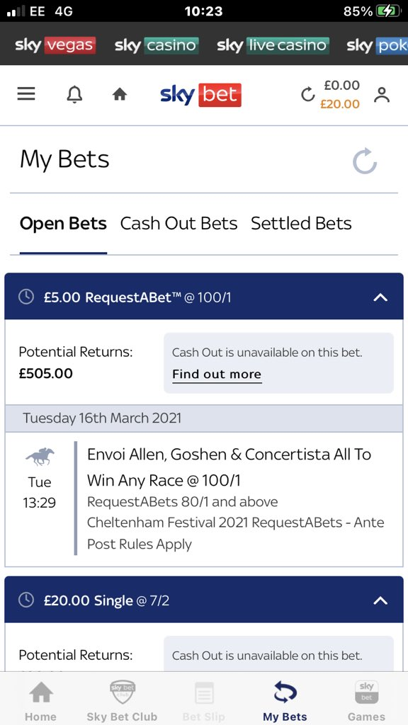 Cheltenham ante-post