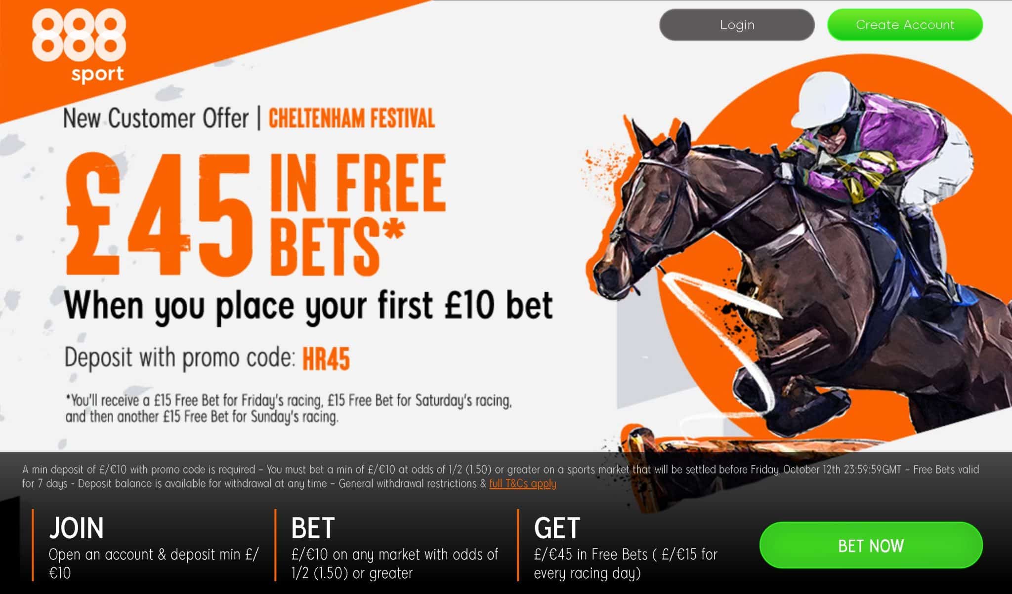 Cheltenham free bets